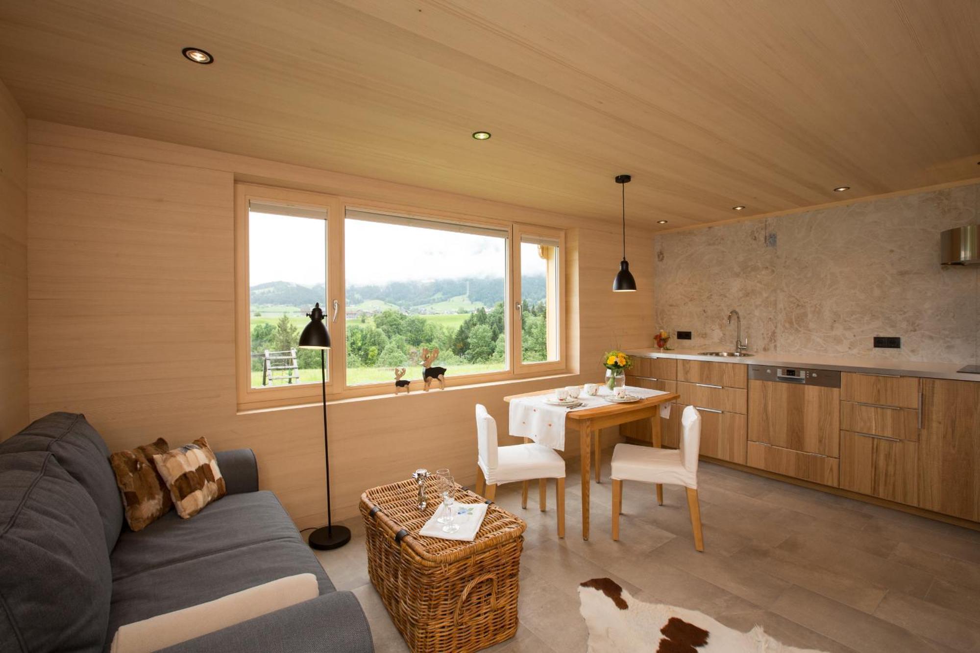 Apartmán Ferienloft Waldblick Schwarzenberg im Bregenzerwald Exteriér fotografie