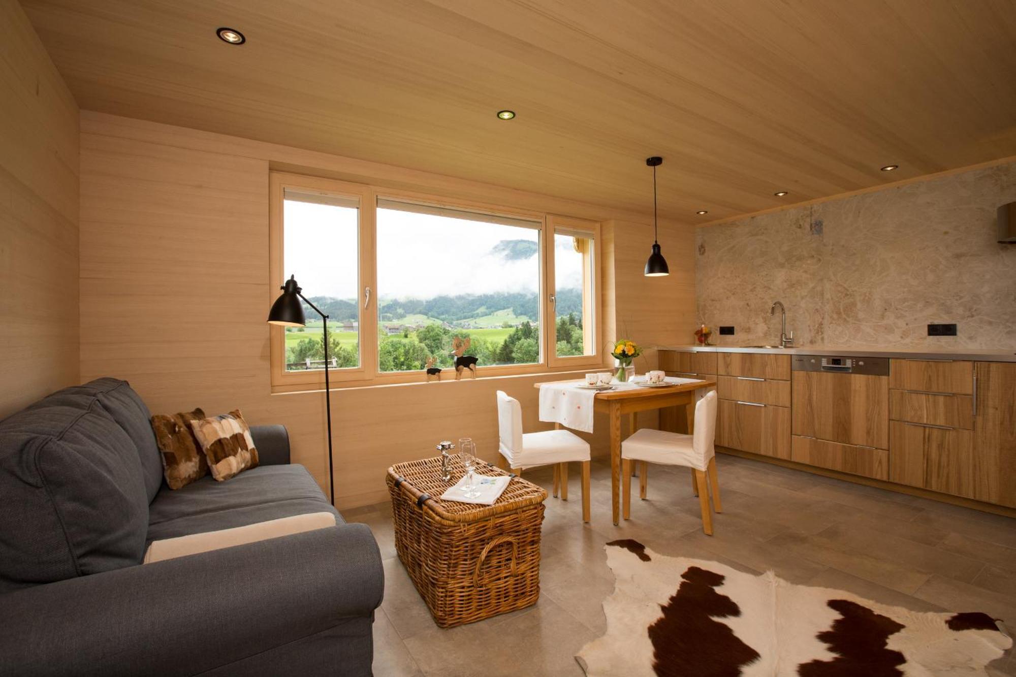 Apartmán Ferienloft Waldblick Schwarzenberg im Bregenzerwald Exteriér fotografie