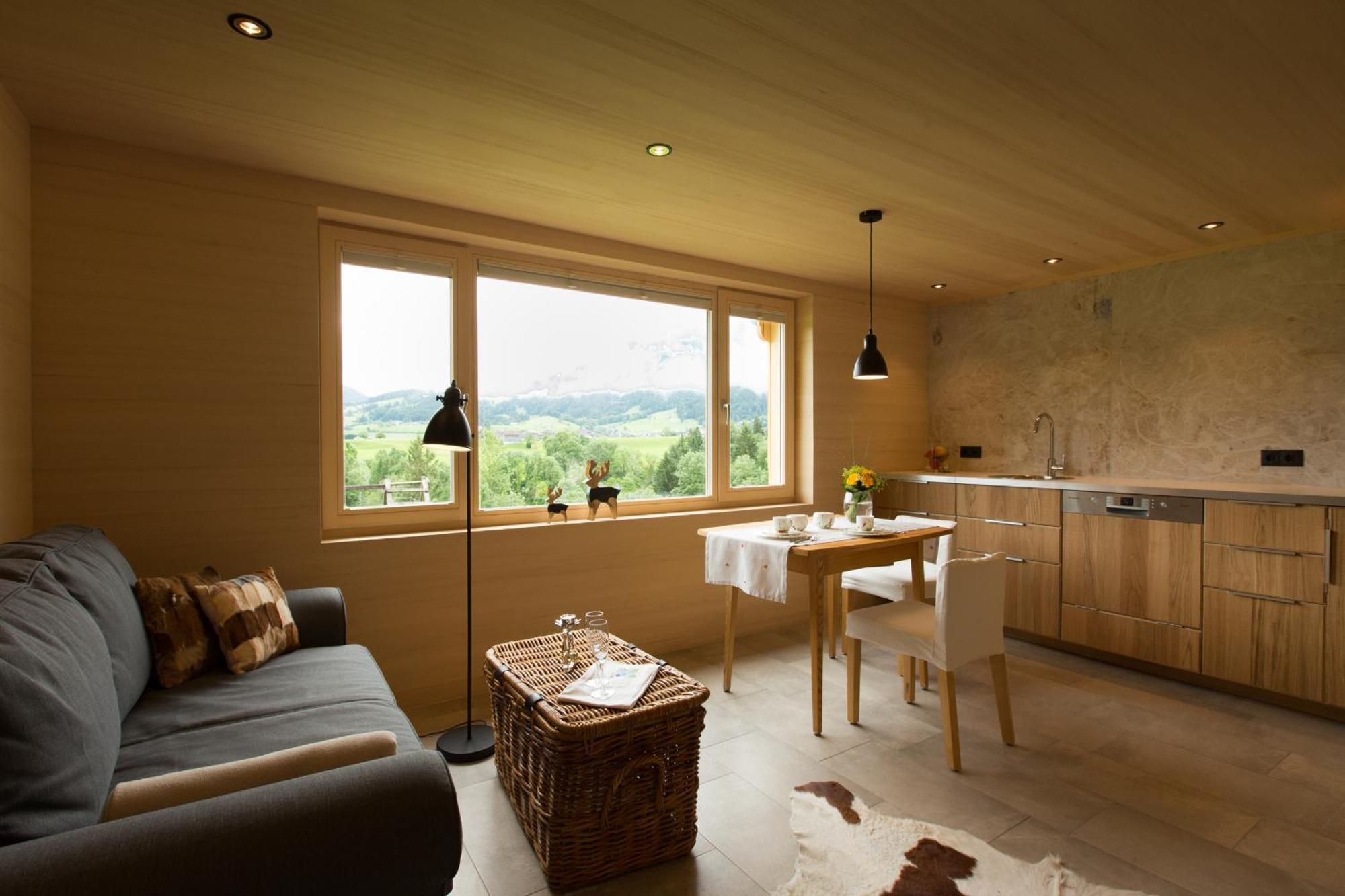 Apartmán Ferienloft Waldblick Schwarzenberg im Bregenzerwald Exteriér fotografie